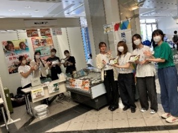 ＳＤＧｓに因んだ飲食コーナー 写真1